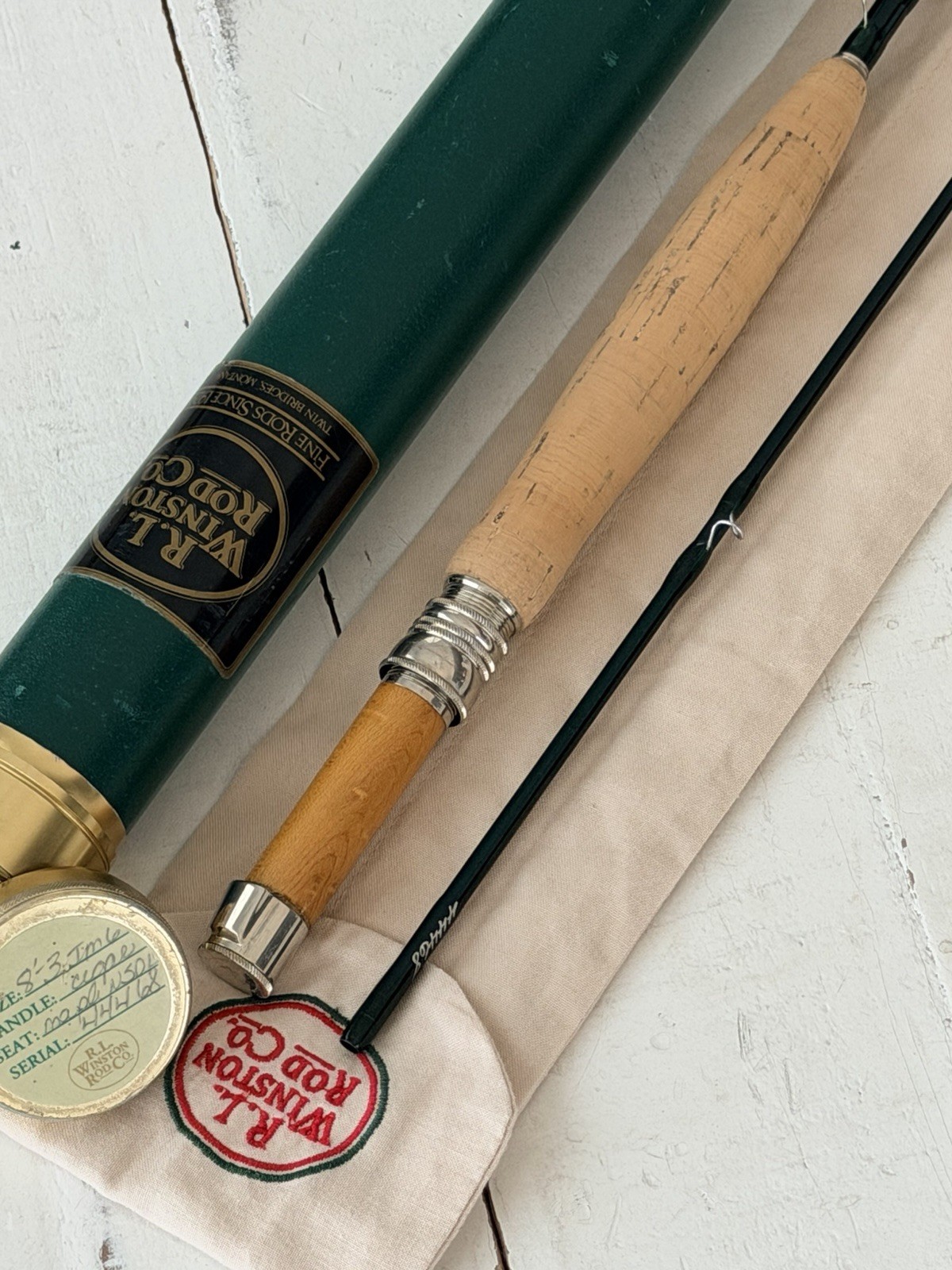 **BEAUTIFUL** RL WINSTON IM6 3wt. 8’ft~2Pc Flyrod!! 🔥~LEGENDARY~🔥