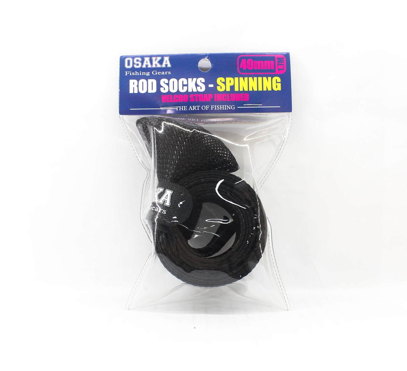Crimson Osaka Rod Sock for Spinning 40mm x 1.7m ORS-S4017 Black (6029)
