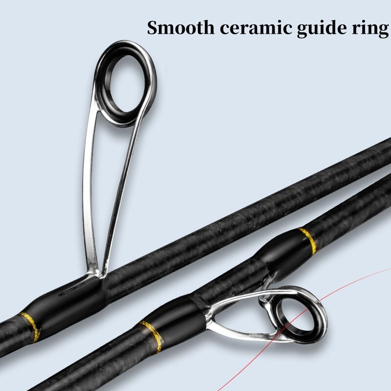 Portable Fishing Rod 1.5m/1.68m/1.8m Spinning Casting Rod Carbon Fiber Rod Bass