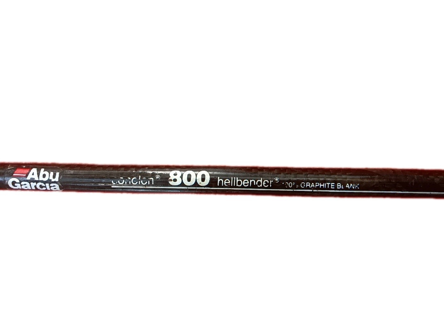 Abu Garcia Conolon 800 Hellbender XC 56 ML 66″ CASTING ROD 1 Piece RARE VTG 8