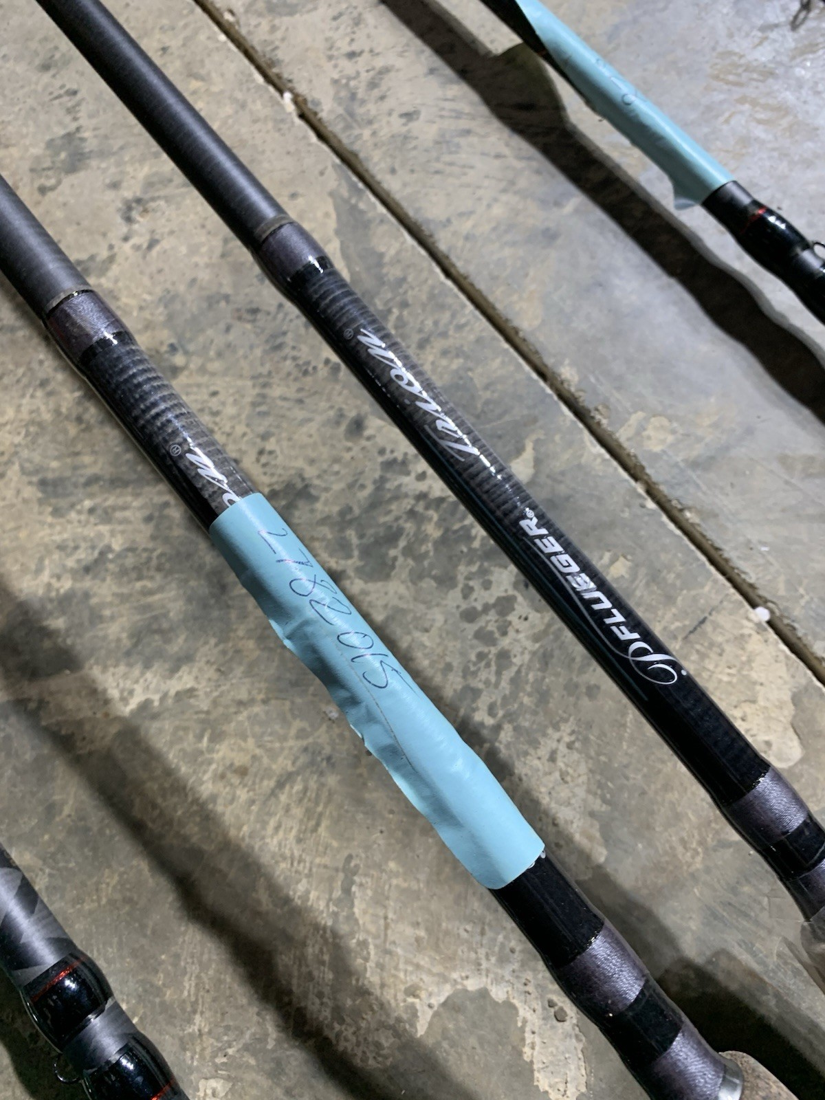 LOT OF 10 Assorted Brands FISHING RODS (BROKEN)