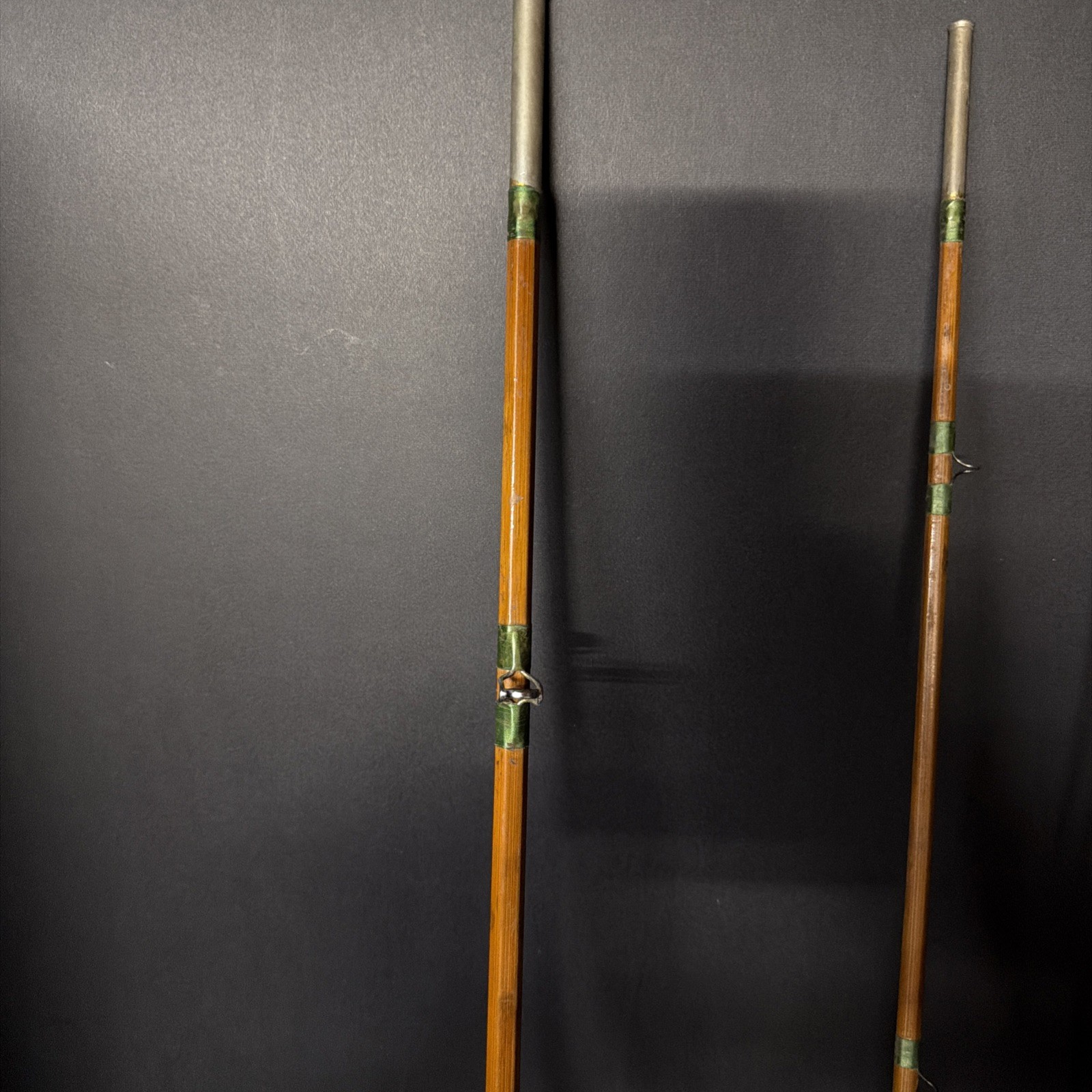 Walton Powell (BAMBOO) 9′ 1″ # 4pc 2 top Fly Fishing Rod ULTRA RARE!!!