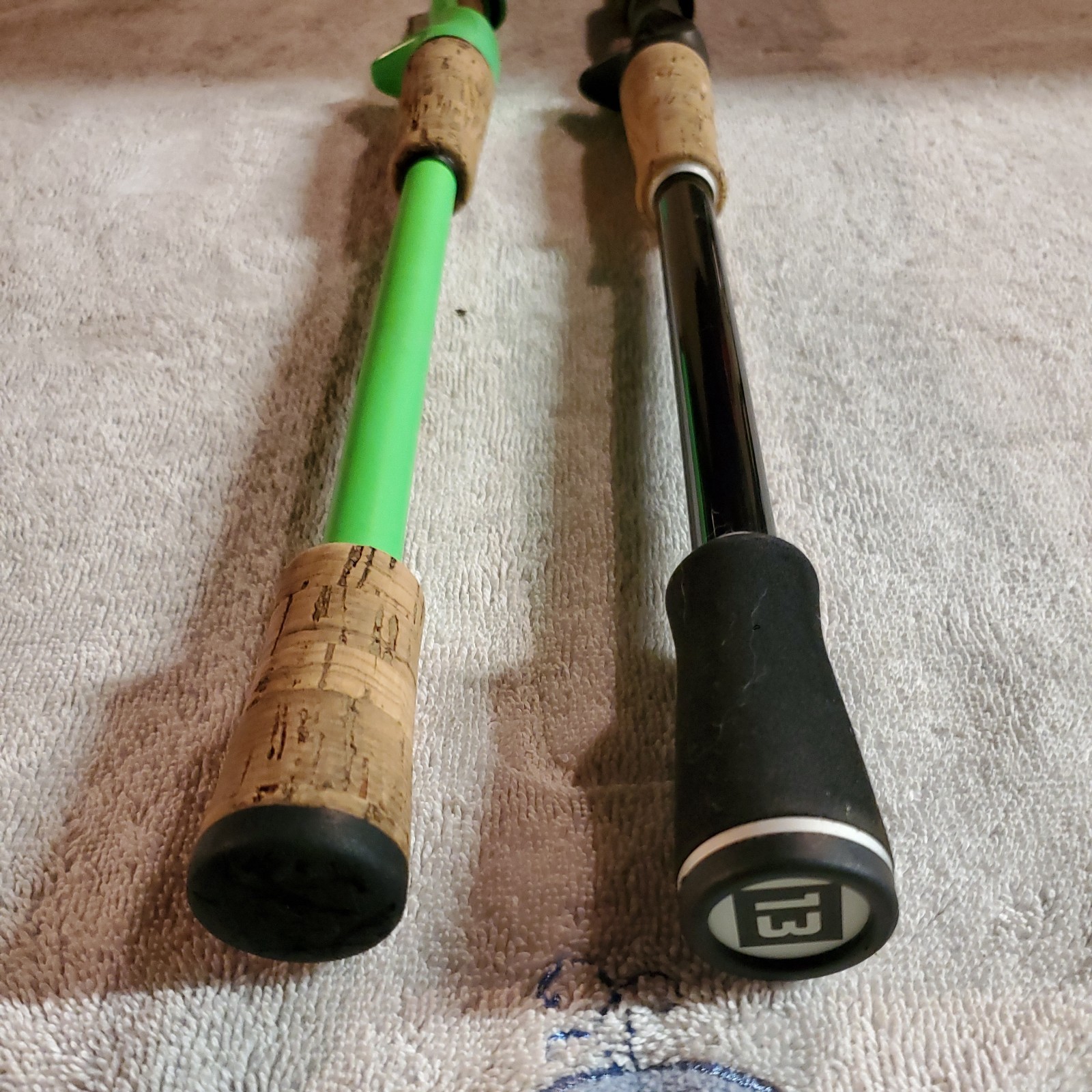 13 Fishing, Fate Black, Defy Black, Both 7′ 11″ Heavy Fast, LOT OF 2