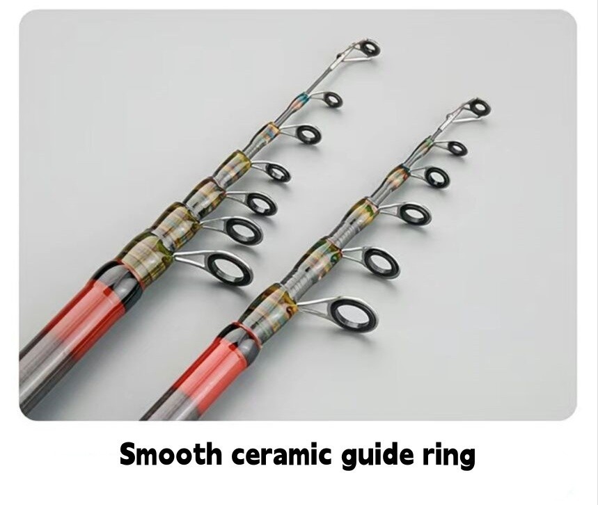 Telescopic Fishing Rods Spinning Casting Rod Carbon Fiber Rod Bass Ultra Light