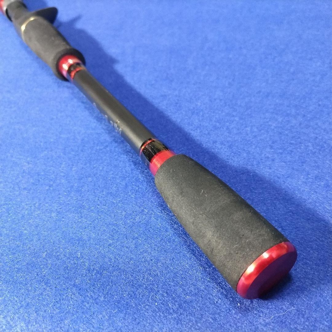 7ft Telescopic Baitcasting Rod, Sea Bass & Rockfish, Portable, 6-Piece