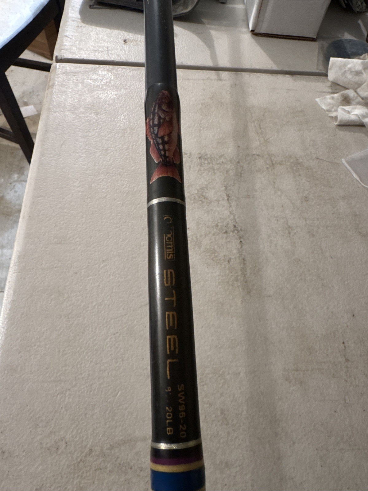 Rare G. Loomis Saltwater Series SW96-02 – Custom Spiral Wrap Edition