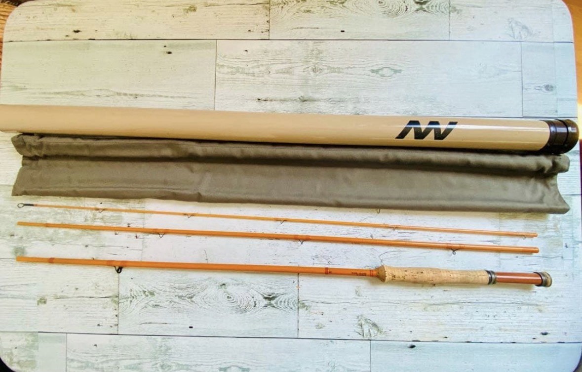 Mario Wojnicki 7’3″ #4 3pc Fly Rod free shipping DDP