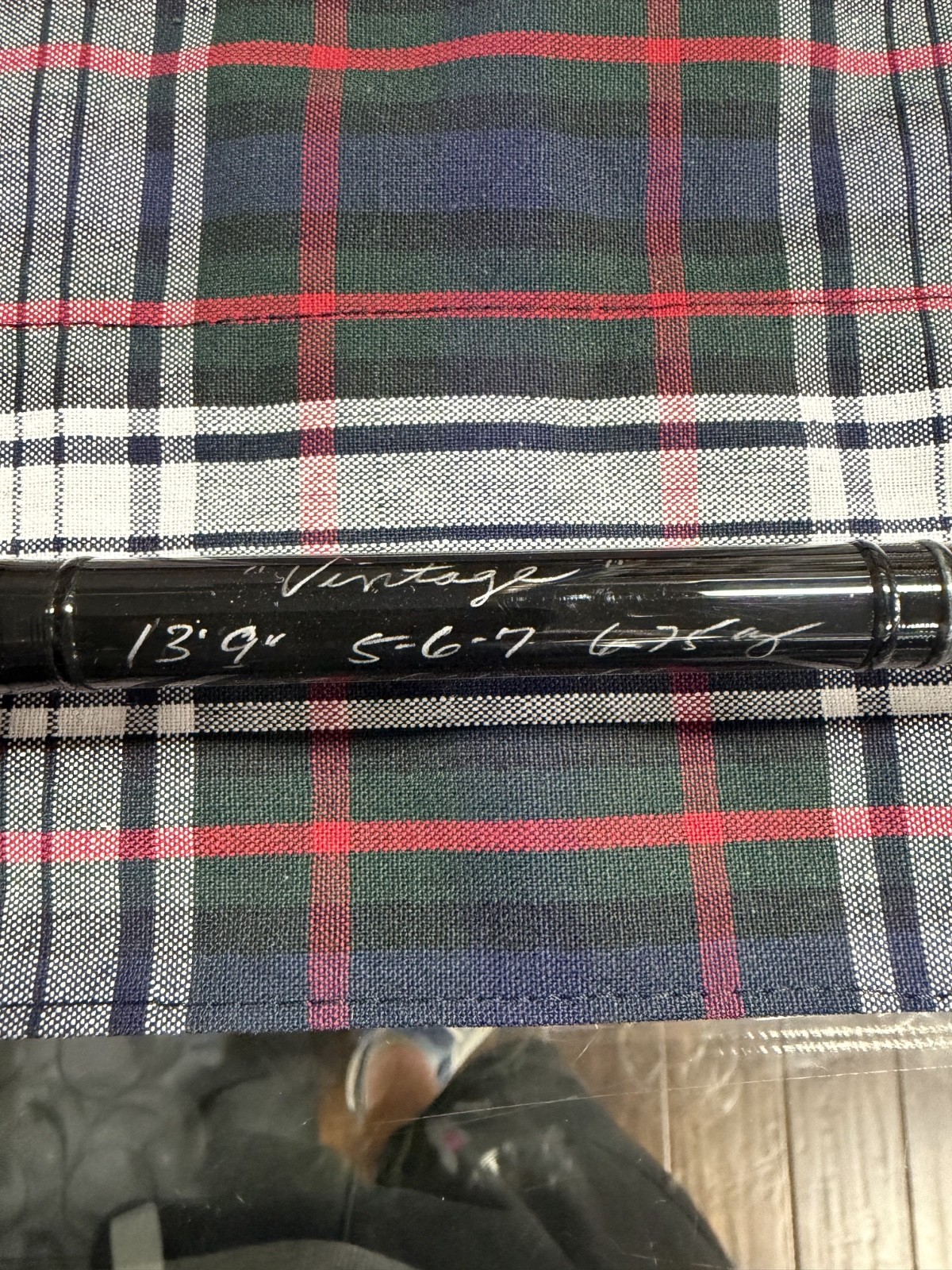 C.F. Burkheimer 13′ 9″ 6wt Vintage Spey Rod