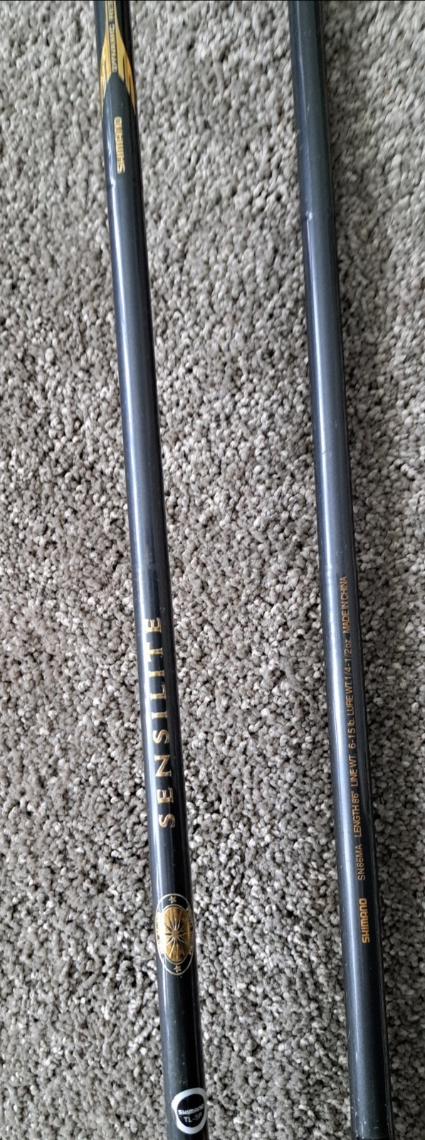 Shimano Sensilite Dynamic Spinning Rods 6-15 lbs Lot of 2