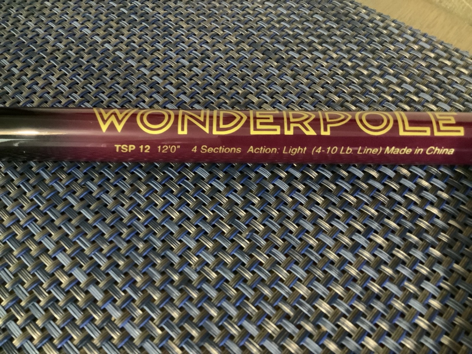 Shakespeare Wonderpole Fishing Rod – Telescopic TSP12 12’ – 4pc