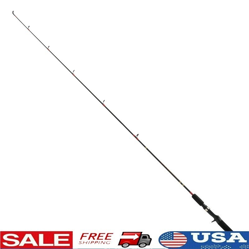 Ultra Light 410C Spin-Cast Fishing Rod 4ft 10in Fiberglass 5 Guides EVA Handle