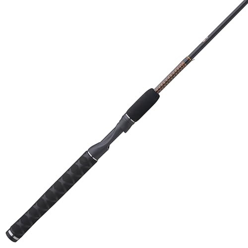 Ugly Stik GX2 6’6 Light Fishing Rod Black Red 2pc Durable Construction