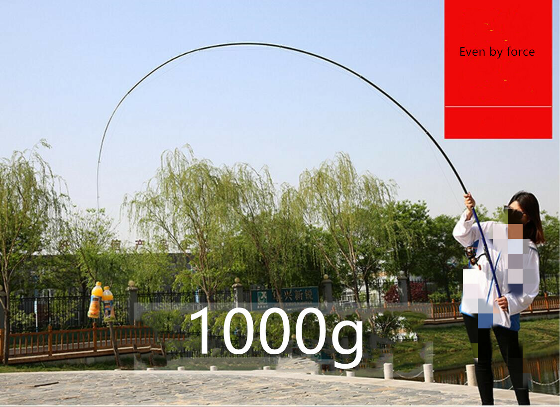 Telescopic Fishing Rods 3.6M-6.3M Carp Fishing Rods Hard Pole Carbon Fiber Rod