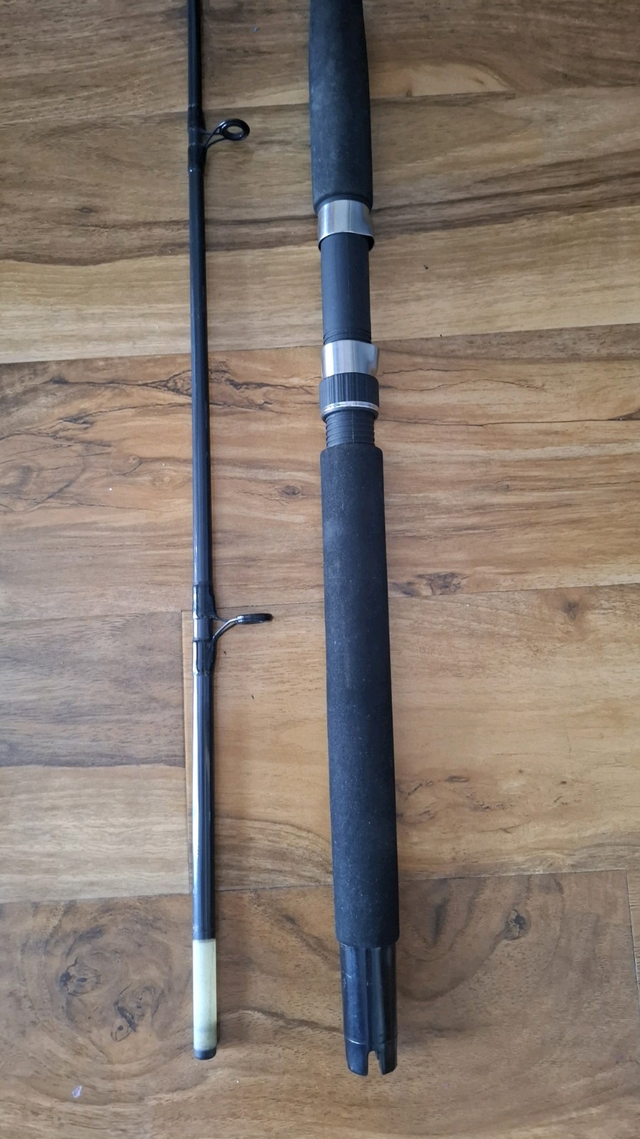 Shimano Casting Fishing Rod TDR Aeroglas 2803 8ft 2 Piece EVA Handle River Lake