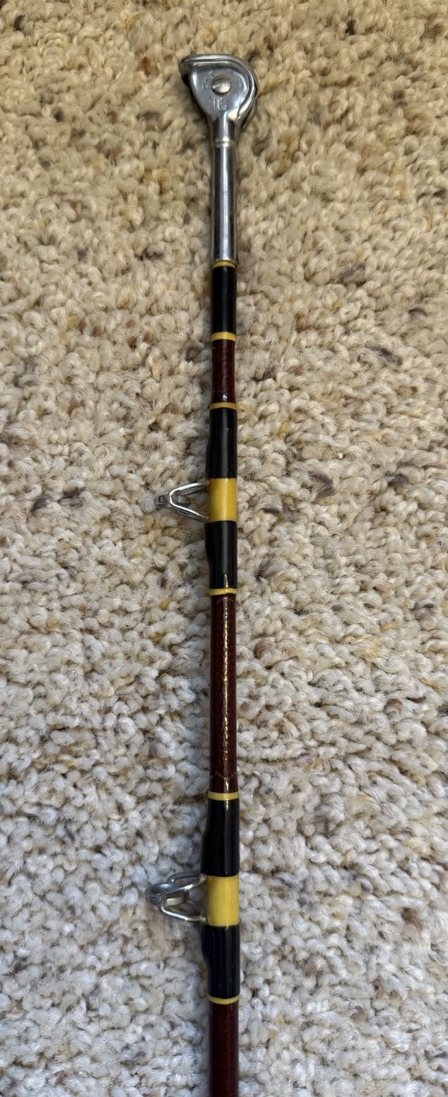 Vintage TruLine Dynamo AT50 Conventional Saltwater Big Game Fishing Rod.. “NICE”