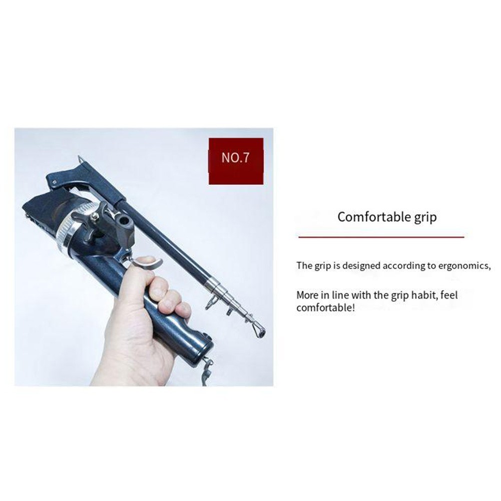 Telescopic Fishing Rod with Easy Setup Reel Perfect for Any Fishing Adventure
