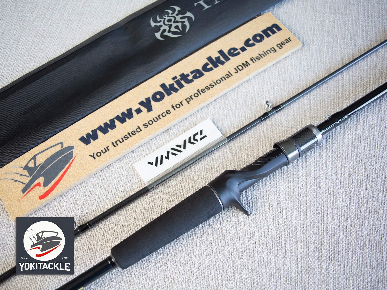 Daiwa 24 TATULA XT 6102MRB 2pc Baitcasting Rod From Japan