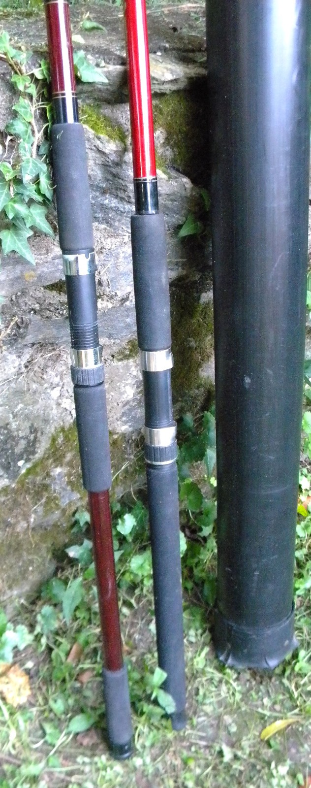 KwikStix #1506, 10′ & Diawa Apollo Gold, #1921H, 11′ with Phantom case.