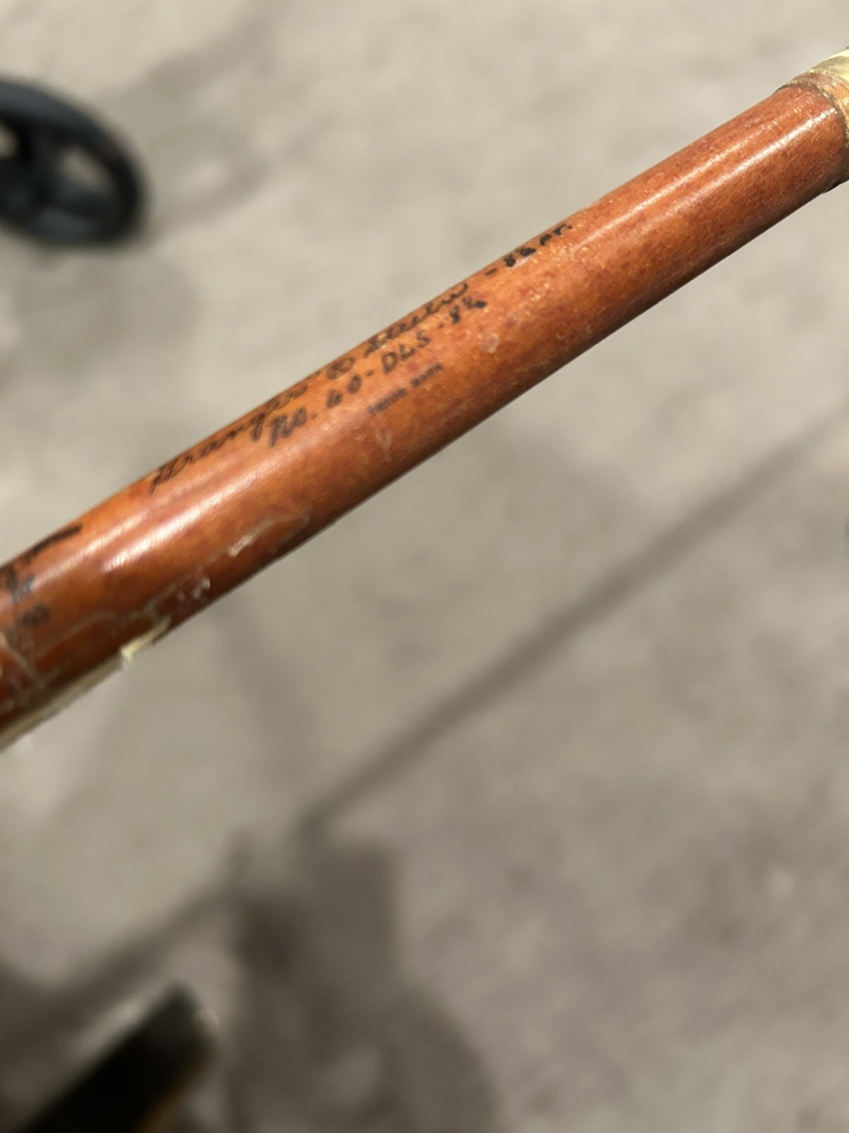 Vintage WRIGHT & McGILL Granger “Steelie” 2 Piece Spinning 8’6″ Rod Colorado US