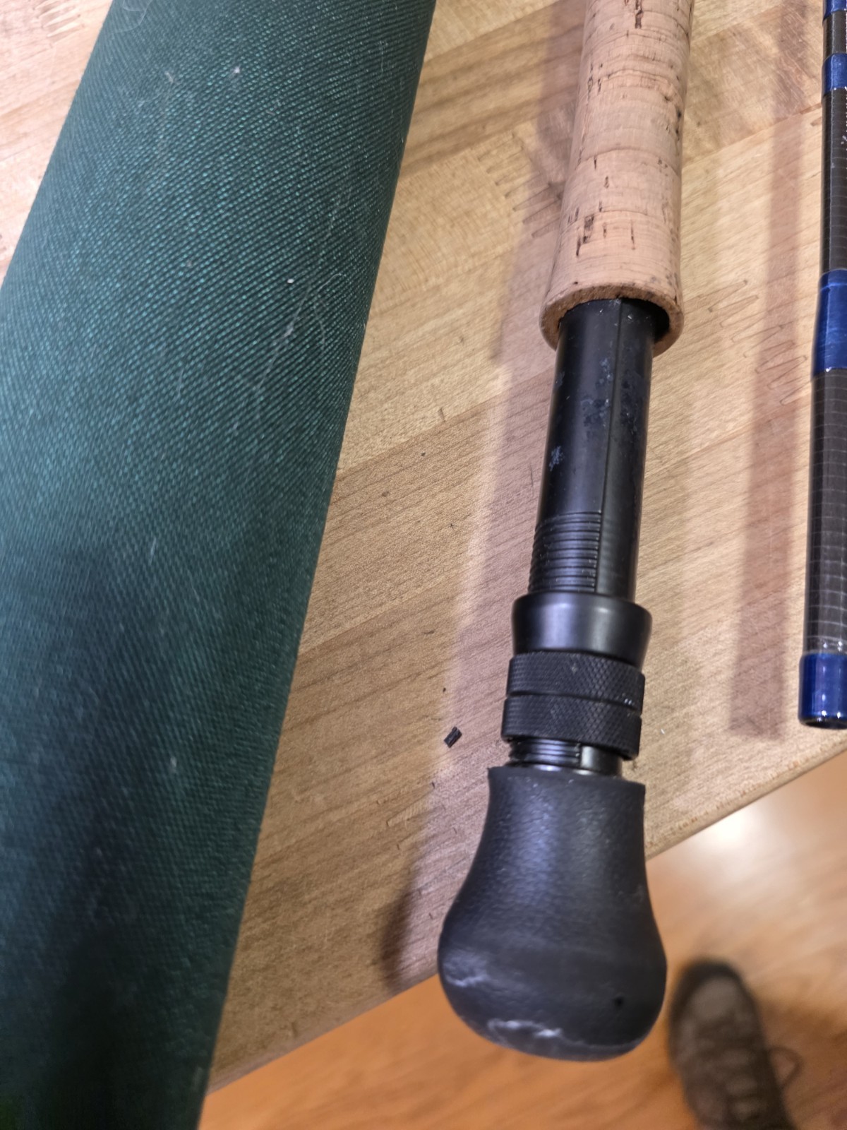 Orvis Sulver Label PM-10 Fly Fishing Rod 9’ wt 4 7/8 Oz 8 Wt With Sock And Tube