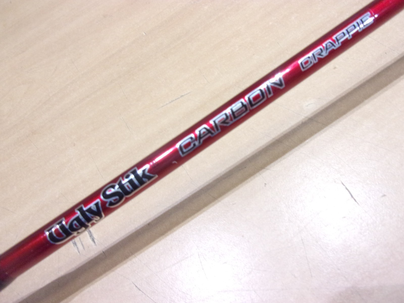 SHAKESPEARE UGLY STIK CARBON CRAPPIE 6 foot 9 inch Ultra Light spinning rod
