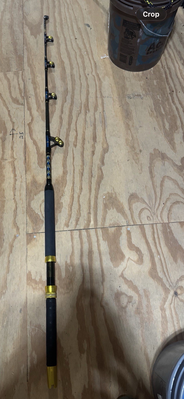 A pair, Okiaya Venom Pro Series 50-80 lb. Identical except, tip replaced on one.