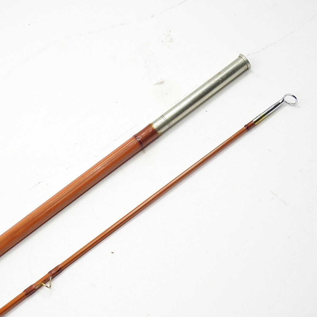 Custom-Built Bamboo Fly Fishing Rod. 8’ 6wt. W/ Wood Case. Drew Spanogle Maker?