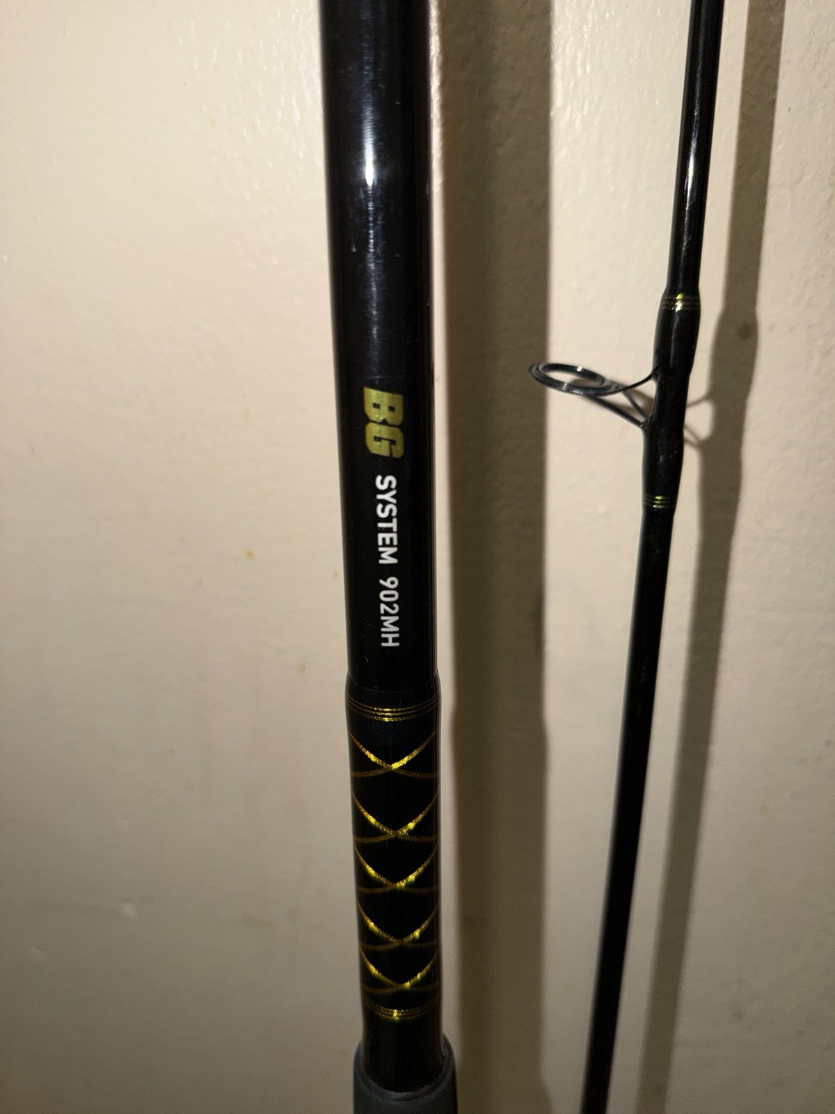 DAIWA BG SYSTEM SURF ROD 9′ 2 PC BG902MH-1530 15-30 LB MONO 50 LB BRAID