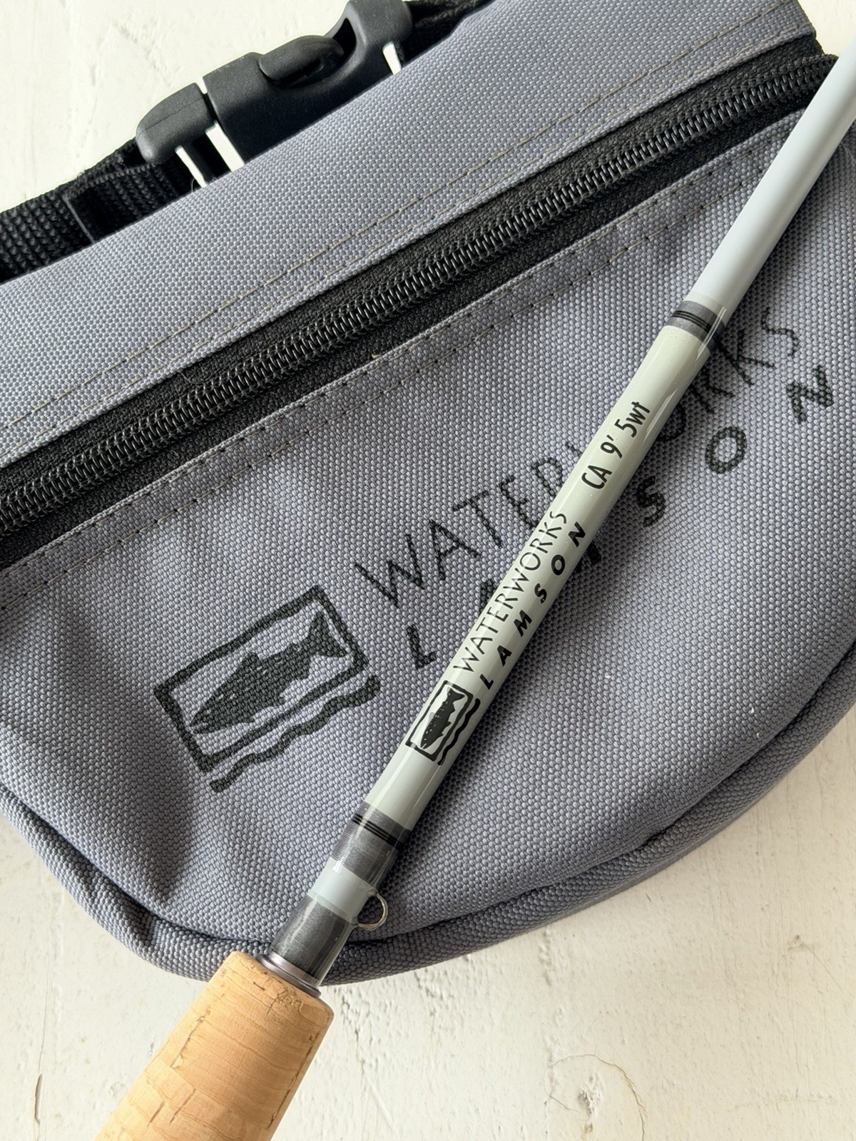 **BEAUTIFUL**🔥WATERWORKS LAMSON CENTER AXIS 5wt. 9’ft Fly Rod ~LEDENDARY~🔥