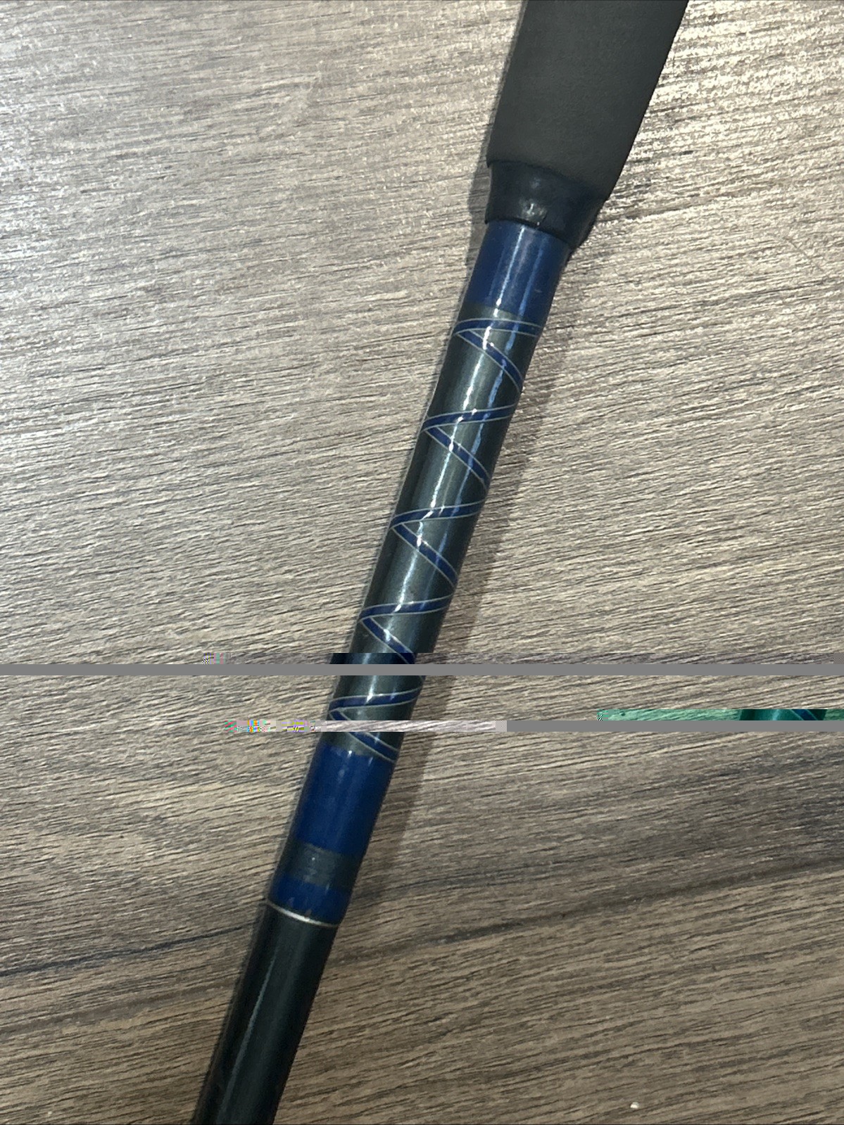 6’ Shakespeare Graphite One Piece Fishing/ Casting Rod 15-25LB. ALPHA X