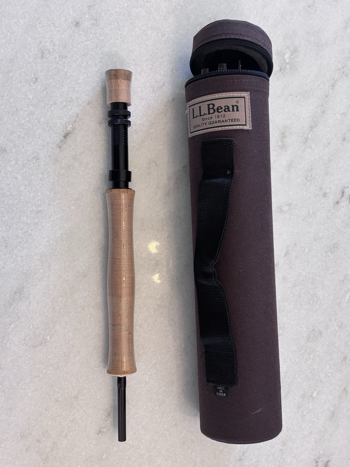 L.L.Bean (New)Travel Series Fly Rod 9ft 8wt 9pc w/ Zippered Rod Tube Case