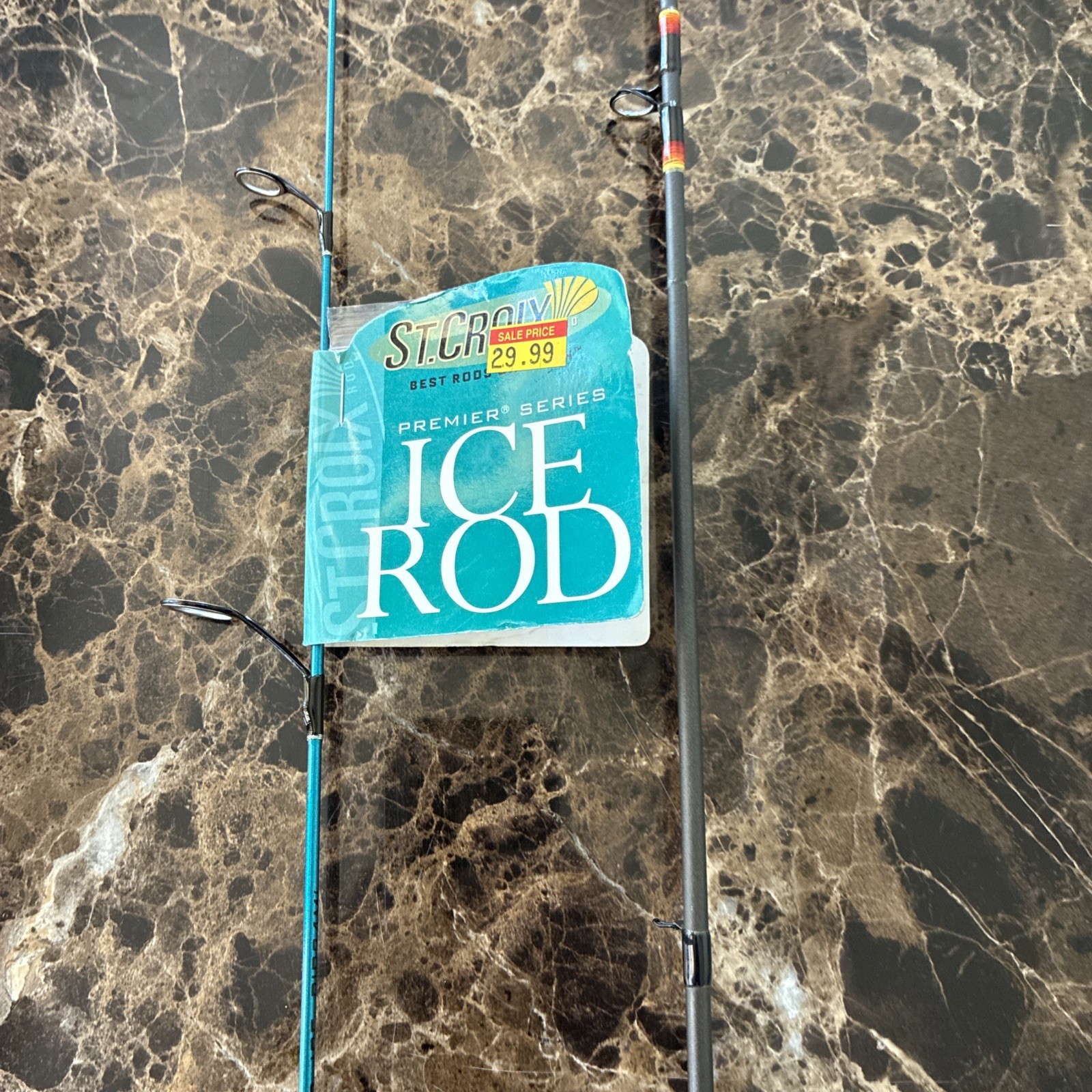 Ice Fishing Rod Lot (2) Berkley Lightning Dave Genz, St Croix Premier