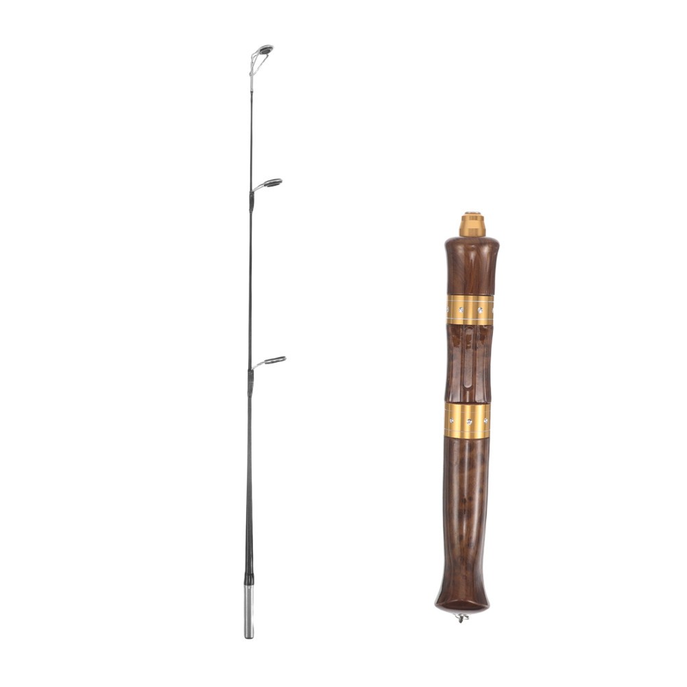 Winter Outdoor Fishing Rod Backpacking Pole Ice Supplies Handles
