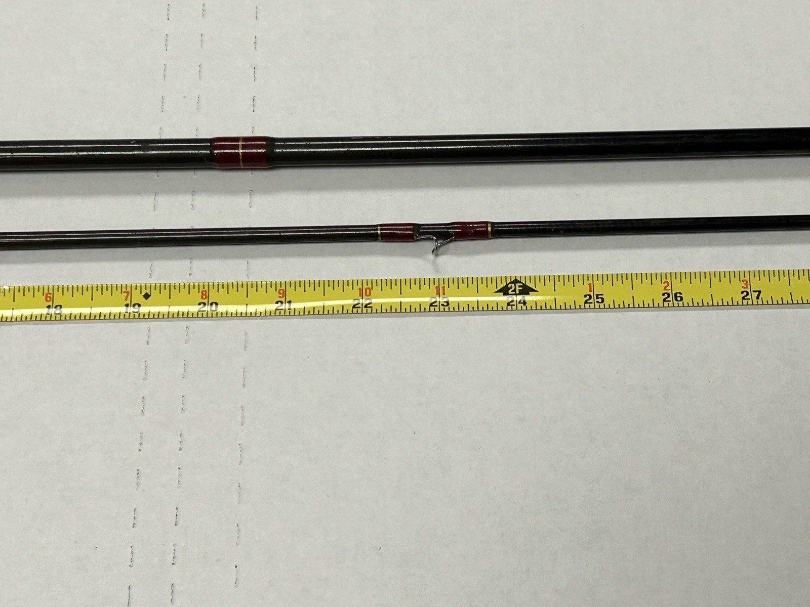 Cabelas St. Johns 9′ Fly Fishing Rod Model CB-128 with Sock 8-9 Wt Two Piece