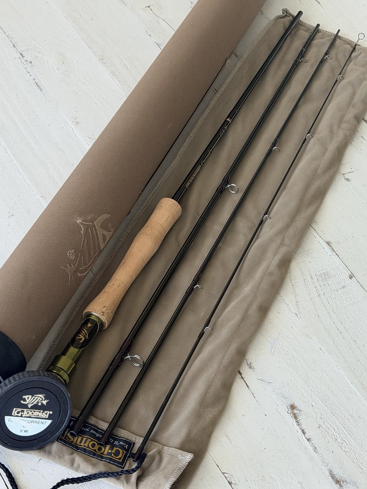 **BEAUTIFUL** G LOOMIS CROSSCURRENT GLX 6wt 9’ft fly rod!!! 🔥~LEGENDARY~🔥