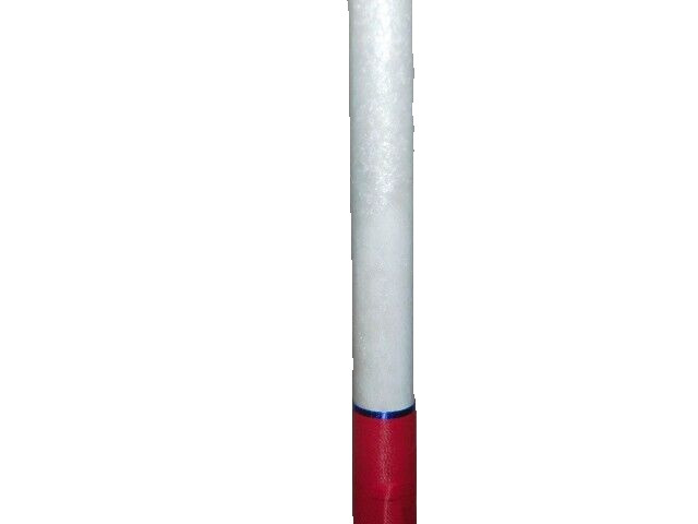 CUSTOM CONVENTIONAL BOAT ROD 7′ RED WHITE BLUE PEARL MARBLE 25-50 LB TURBOS NEW