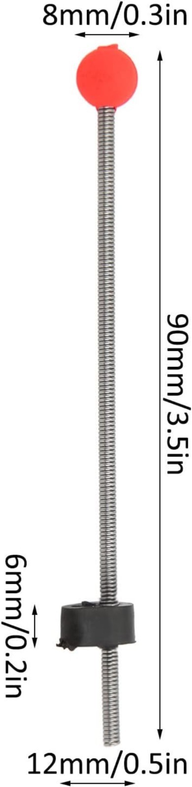 5PCS Waterproof High-Strength Ice Fishing Rod Tips for Freshwater Adventures