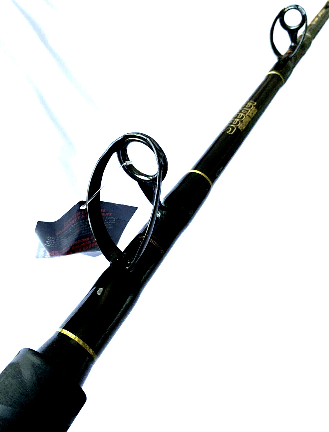 Seeker RR 60-6 1/2’C Rail Boss 50-80Lb trolling 6.5FtFishing Rod made in USA