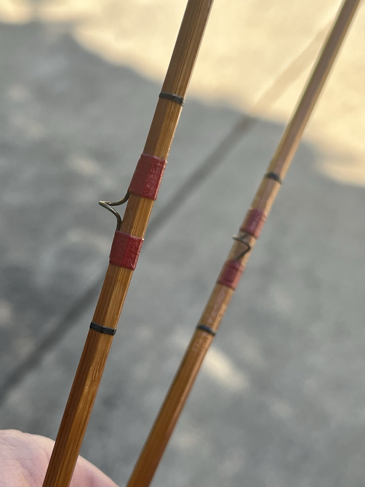 VINTAGE 4 PIECE BAMBOO MAYFLOWER FLY ROD 9ft (2 TIPS)