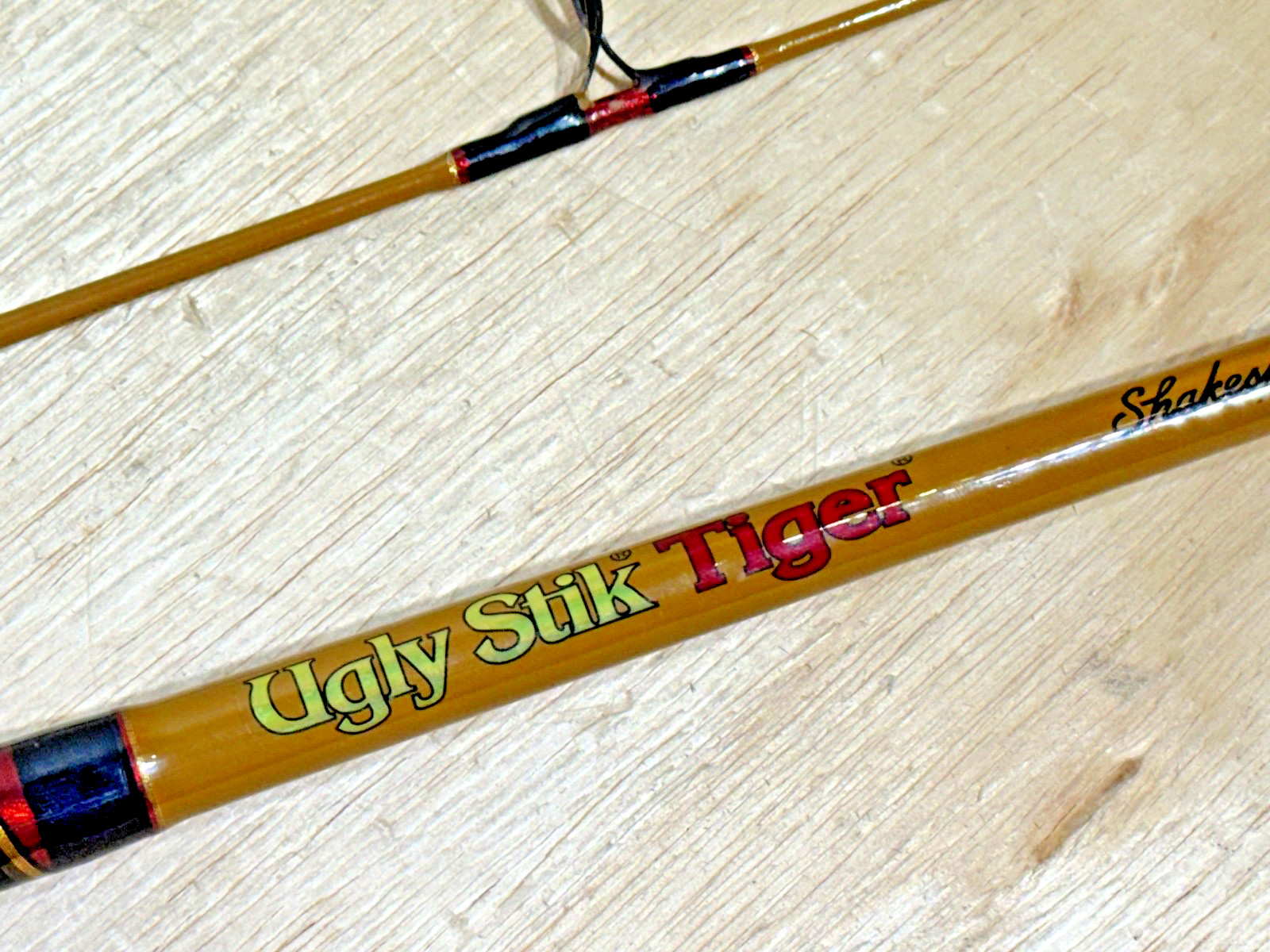 Ugly Stick BWC 2201-2 Tiger 7-ft Medium Action 10-to-50-lb Spinning Rod (2)-Pcs