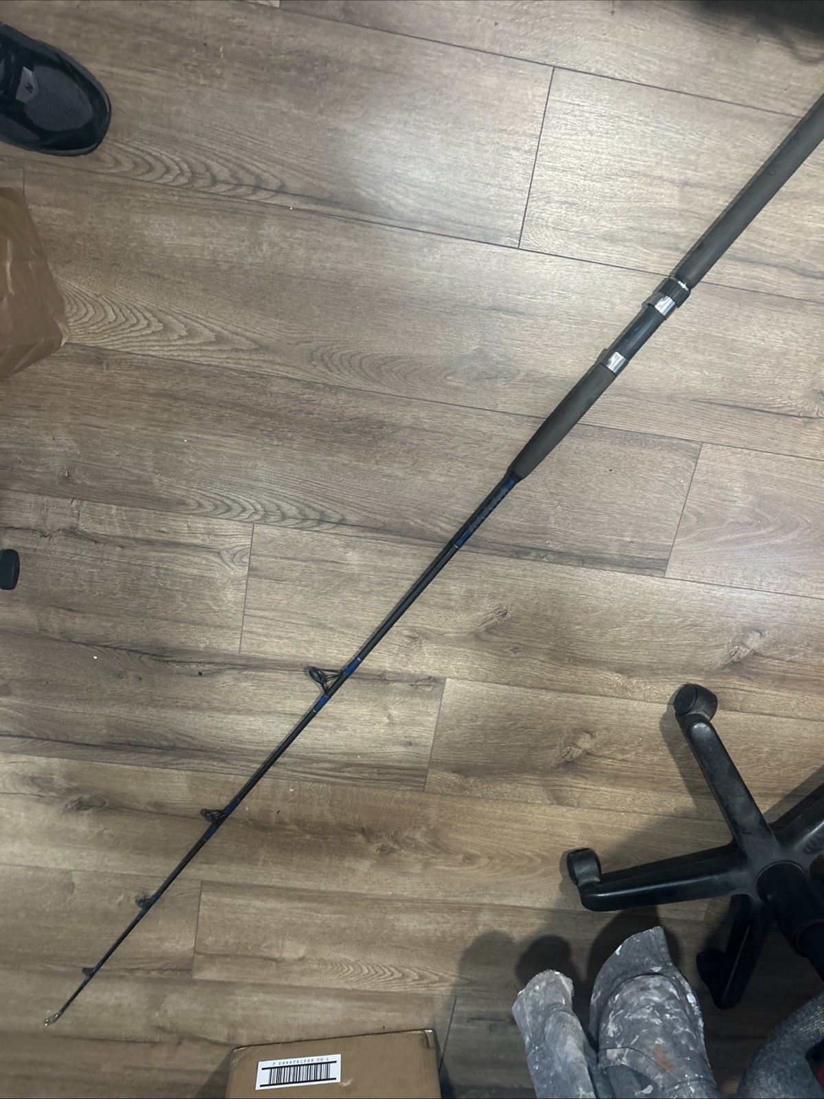 6’ Shakespeare Graphite One Piece Fishing/ Casting Rod 15-25LB. ALPHA X