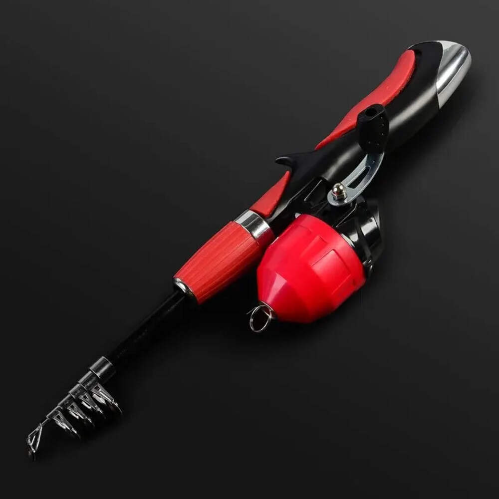 Telescopic Carbon Fiber Rod Superhard Boat 1.2m 1.4m 1.6m Ice Fly Lure Fishing R
