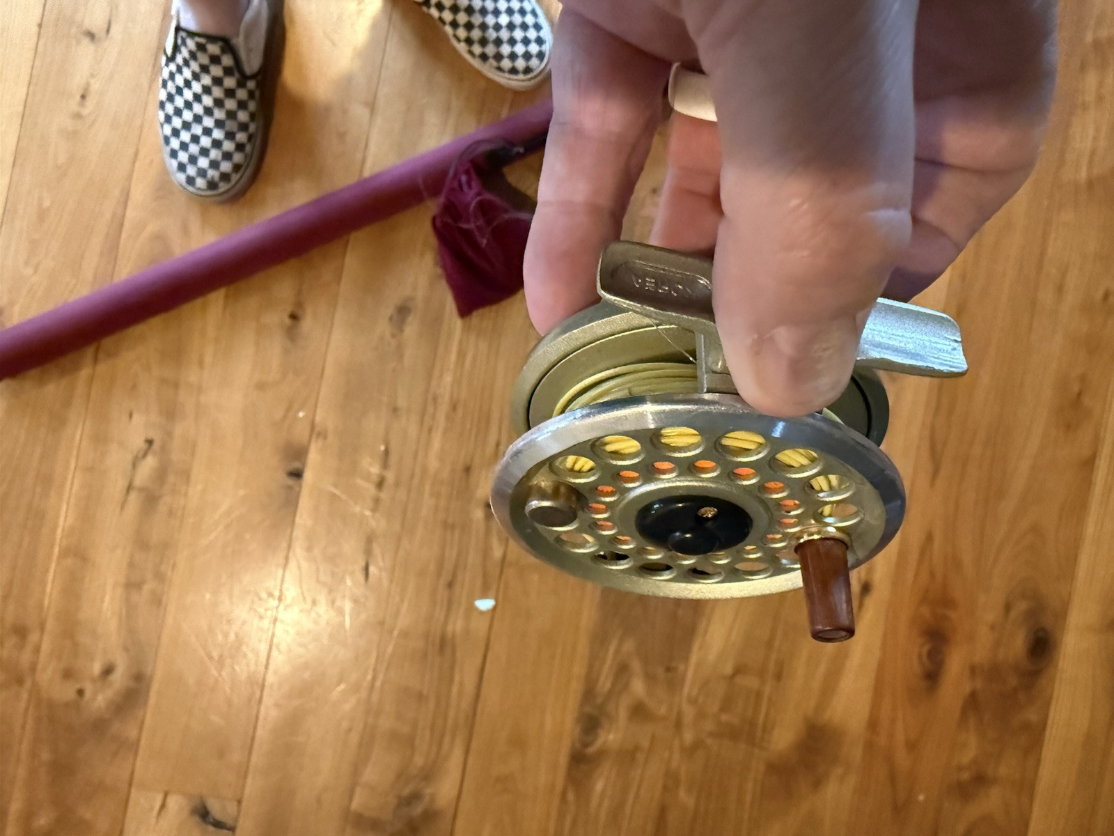 Orvis Trident TL Mid Flex 6.5 9’ Rod Case, Including A Crystal River Reel