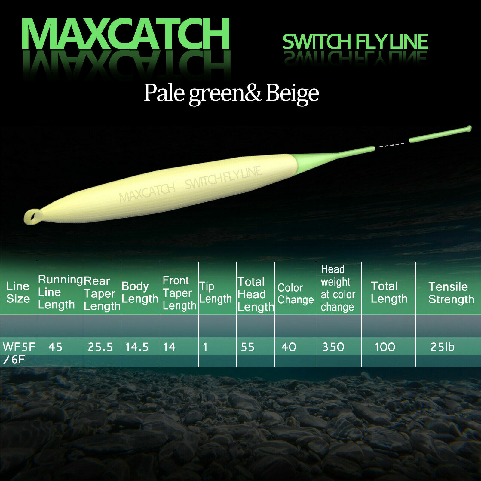 Fly Fishing Switch Rod 11ft 4/5/6/7wt 4pcs with Fly Reel & Fly Fishing Line Kit