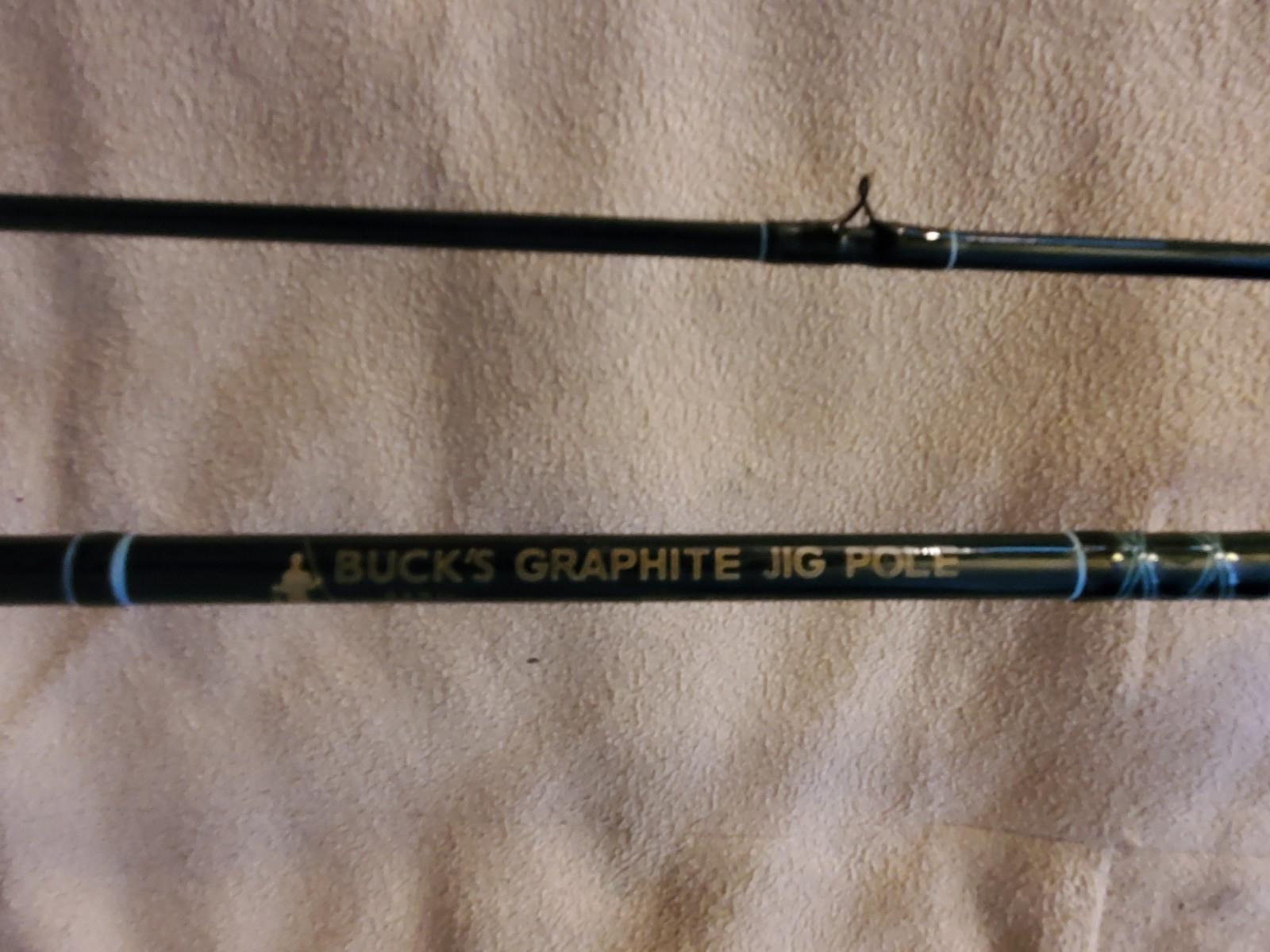 Buck’s Graphite Jig Pole Model 8GJP 112 Spin/Cast 11 Feet 2 Piece Crappiethon