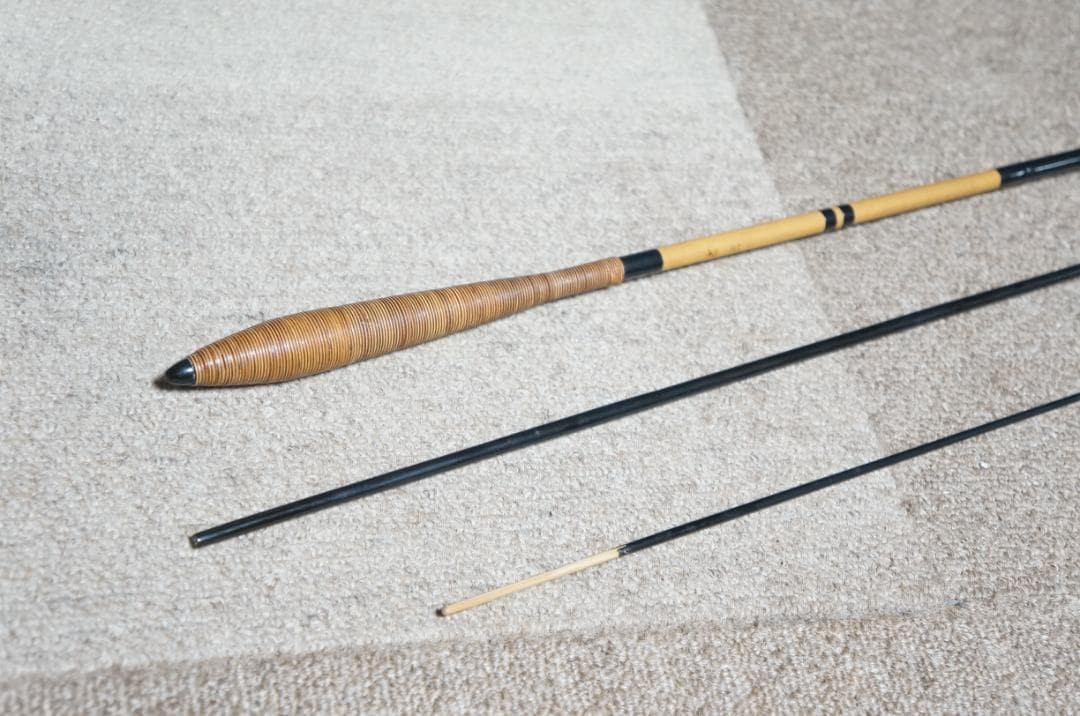Japanese Bamboo Pole Spatula 258cm with No damage, Used