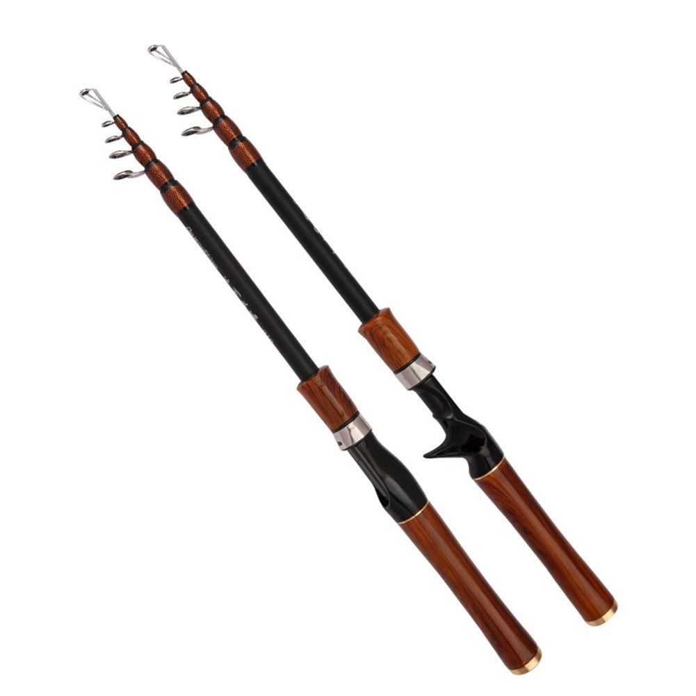 Fishing Rod Telescopic Design in Carbon Fiber Lengths from 1 5m to 2 4m
