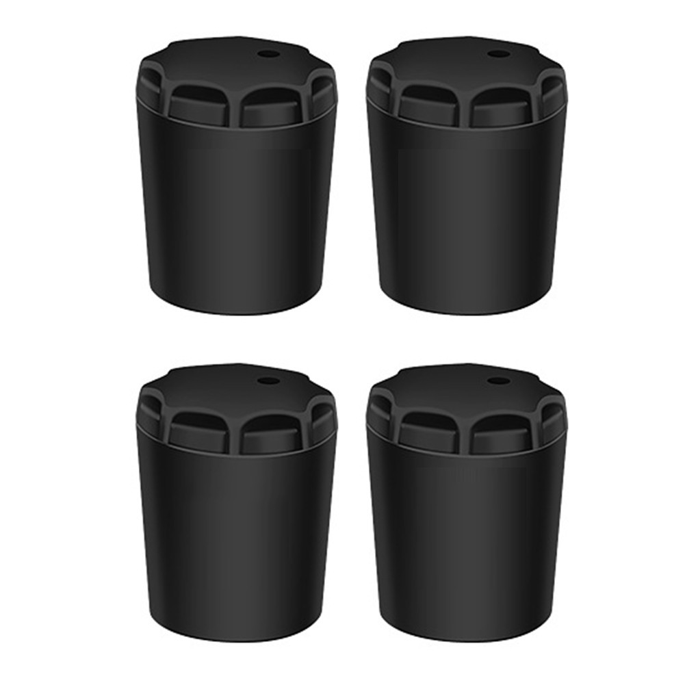 Silicone Fishing Rod End Cap Protector 4pcs Set Fits Net Rods and Brackets