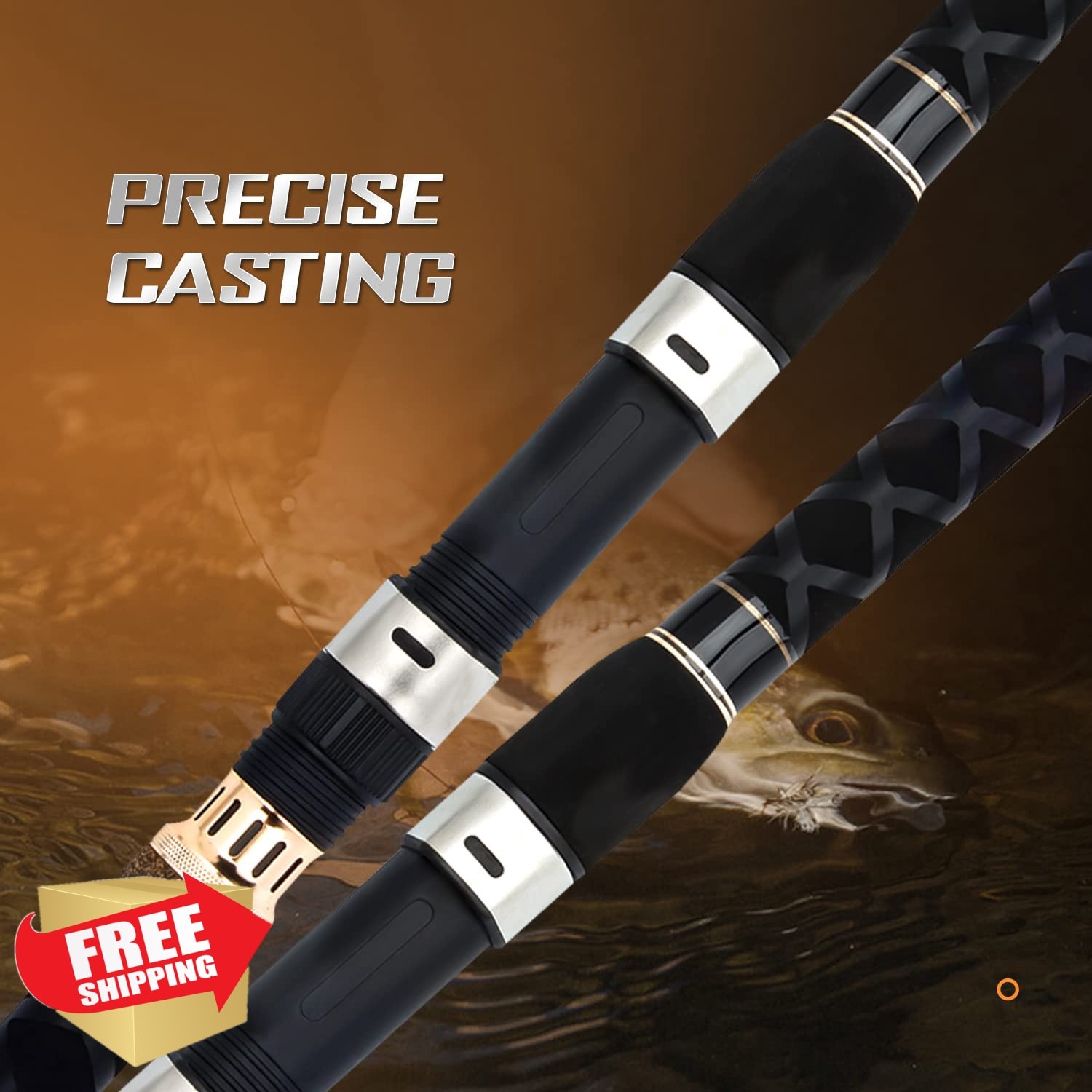 BERRYPRO Surf Spinning Fishing Rod Graphite Spinning Rod