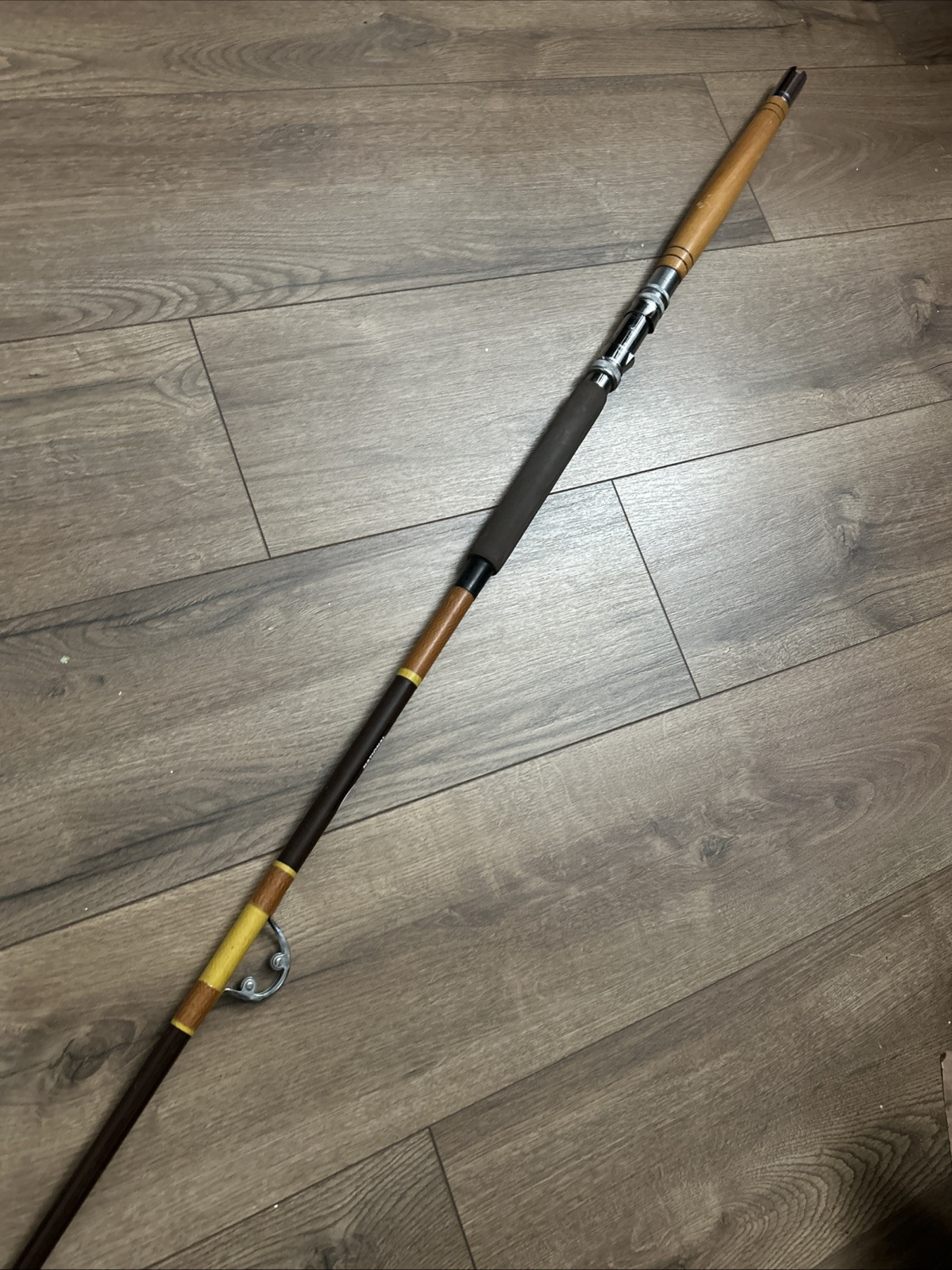 7’ NATIONAL LARGE GAME TROLLING /fishing Rod 7050 IGFA 50LB ROLLER ROD